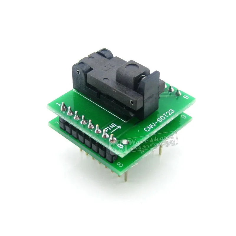 

Makerseek SOT6 TO DIP6 (B) SKU 3811 Waveshare SOT6 TO DIP6 B , Programmer Adapter,