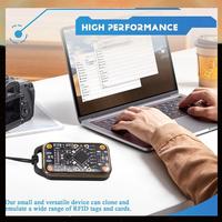 Chameleon Ultra Smart Card Emulator RFID Smart Chip Reader+2XUID Keychain 125K 13.56M Card Decode NFC Duplicator Upgrade-Y05A