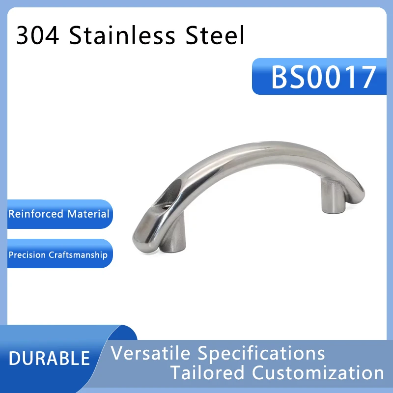 

304 Stainless Steel Handle Equipment Mechanical Cabinet Door Handle Surface-Mounted Solid Load-Bearing Thickening