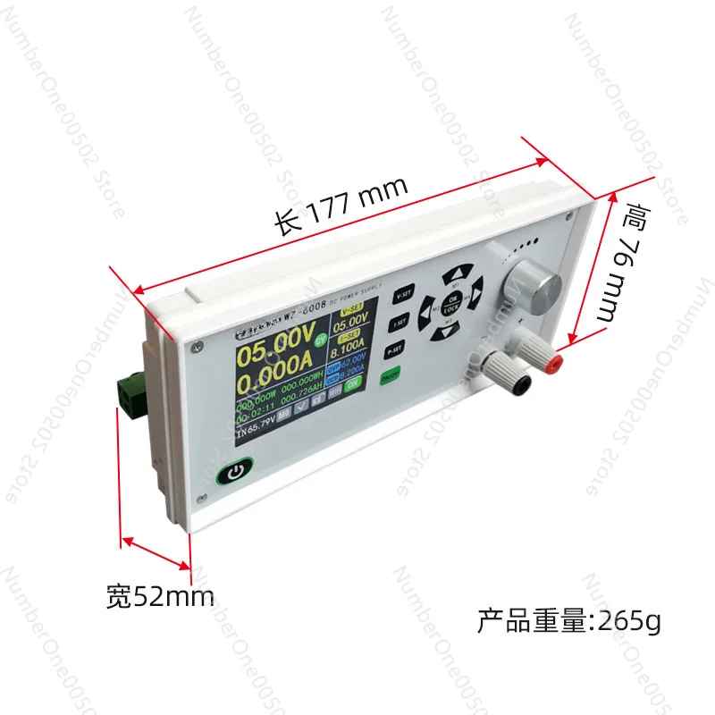 WZ-6008 programmable numerical control digital display DC power supply adjustable voltage current step-down DCDC 60V8A