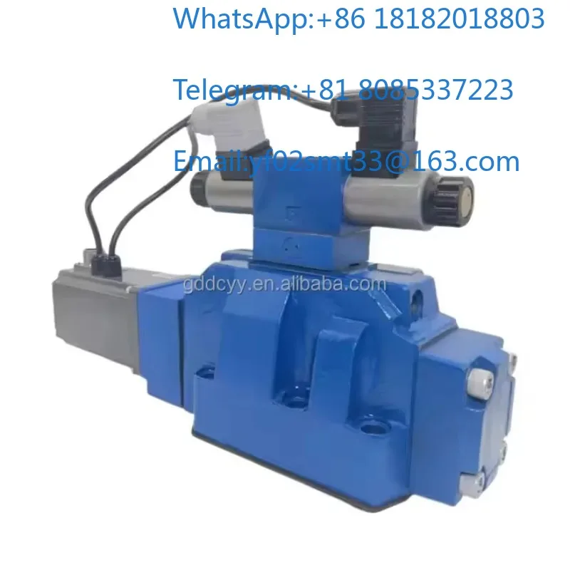 Pilot Operated Proportional Directional Valve 4WRKE Series 4WRKE10/16/25/32 Integrated Amplifier 350Bar Hydraulic Control Valve