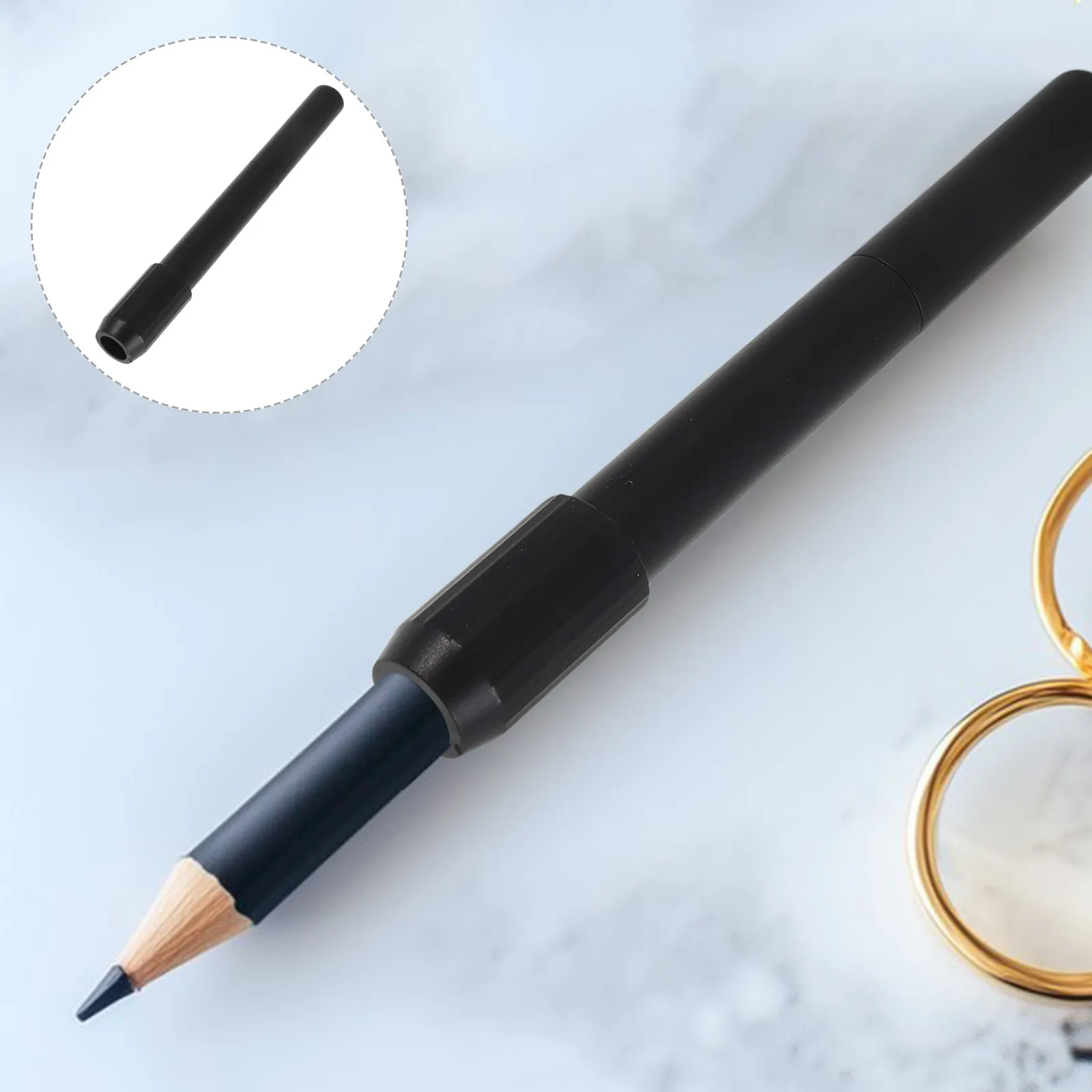 

12Pcs Eyebrow Pencil Extender with Grooming Brush Steady Grip for Smooth Application Travel Friendly Makeup Aid for Daily Use