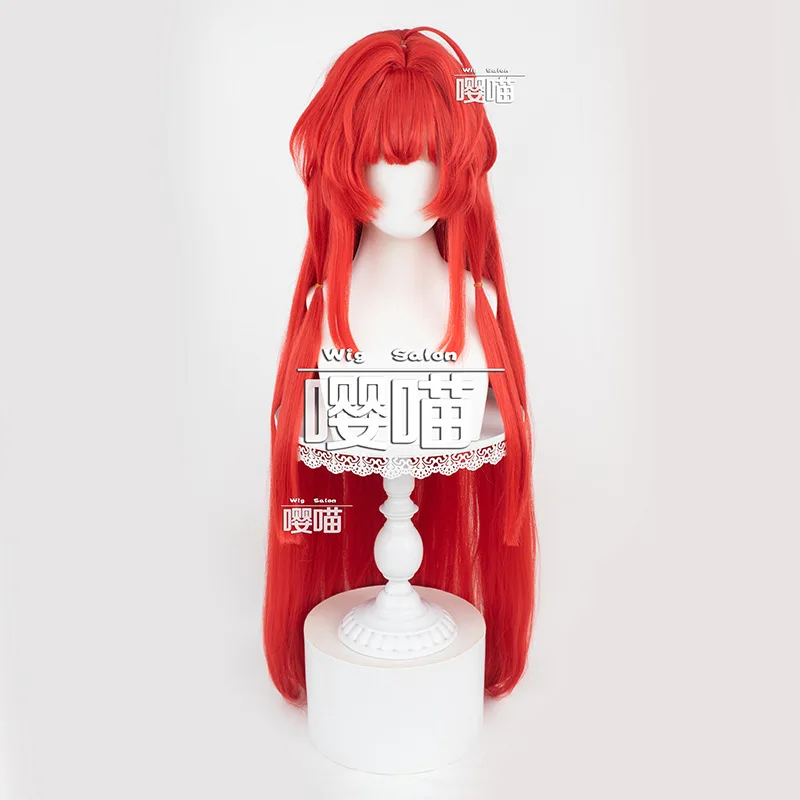 New Anime Dragon Raja Uesugi Erii Cosplay Wig For Halloween Christmas Comic con Game Anime Party Wig+cap