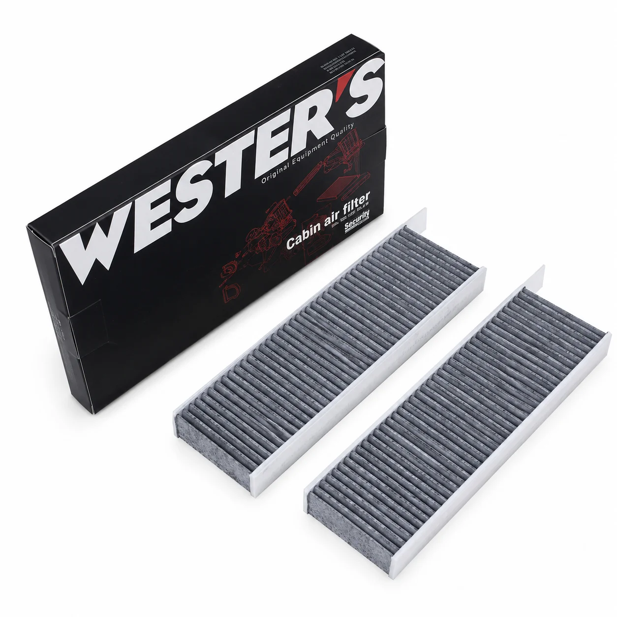 For PEUGEOT Partner 2018-2027 Expert 2016-2026 Expert 2016-2027 Rifter 2018-2026 WESTGUARD Cabin Air Filter MK9830