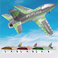 Proportional Simulation Of 64mm Ford Tra 11 Blade Ducted Strong Power Remote Control Assembly Fixed Wing Aircraft Model