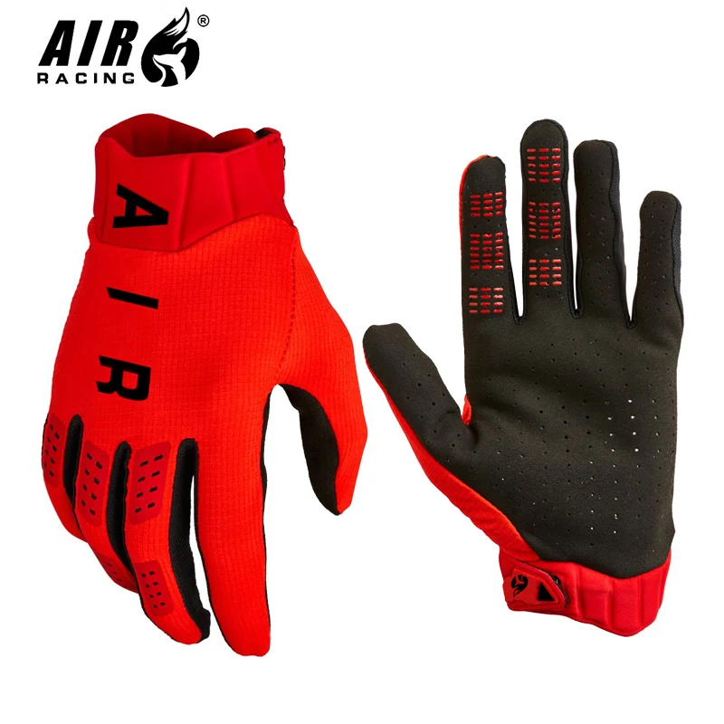 AIR Racing 5 Colors Motocross Gloves Full Finger MX ATV MTB BMX Bike Dirt Motorcycle Racing Gloves for Women Men Riding Cycling image 5