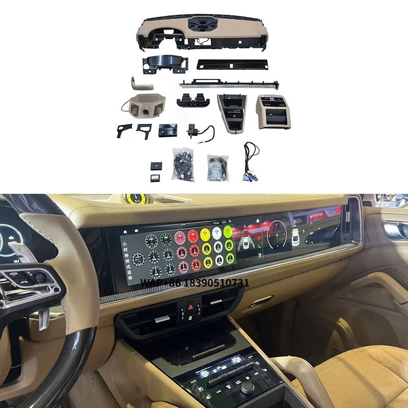 

2011-2017 Car Upgrade 2024 Center Console Dashboard Car Modification Center Screen Automotive Interior