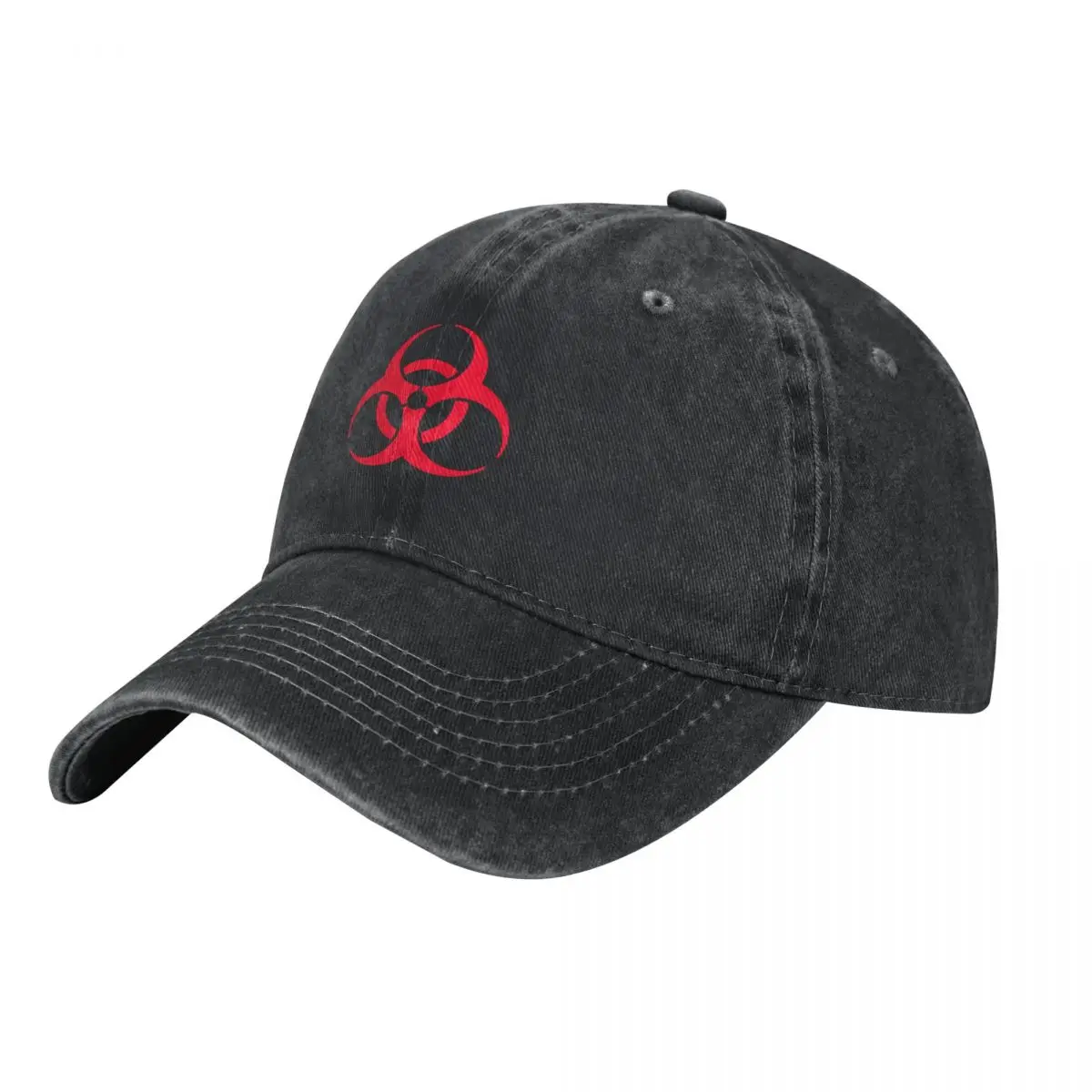 Red Biohazard Baseball Cap Dropshipping Golf Hat Man Sunhat Gentleman Hat For Women 2025 Men's