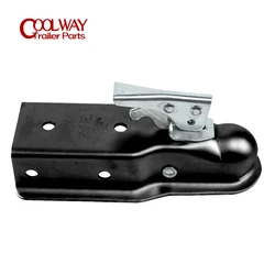 Black Straight Tongue Trailer Coupler Para 2 