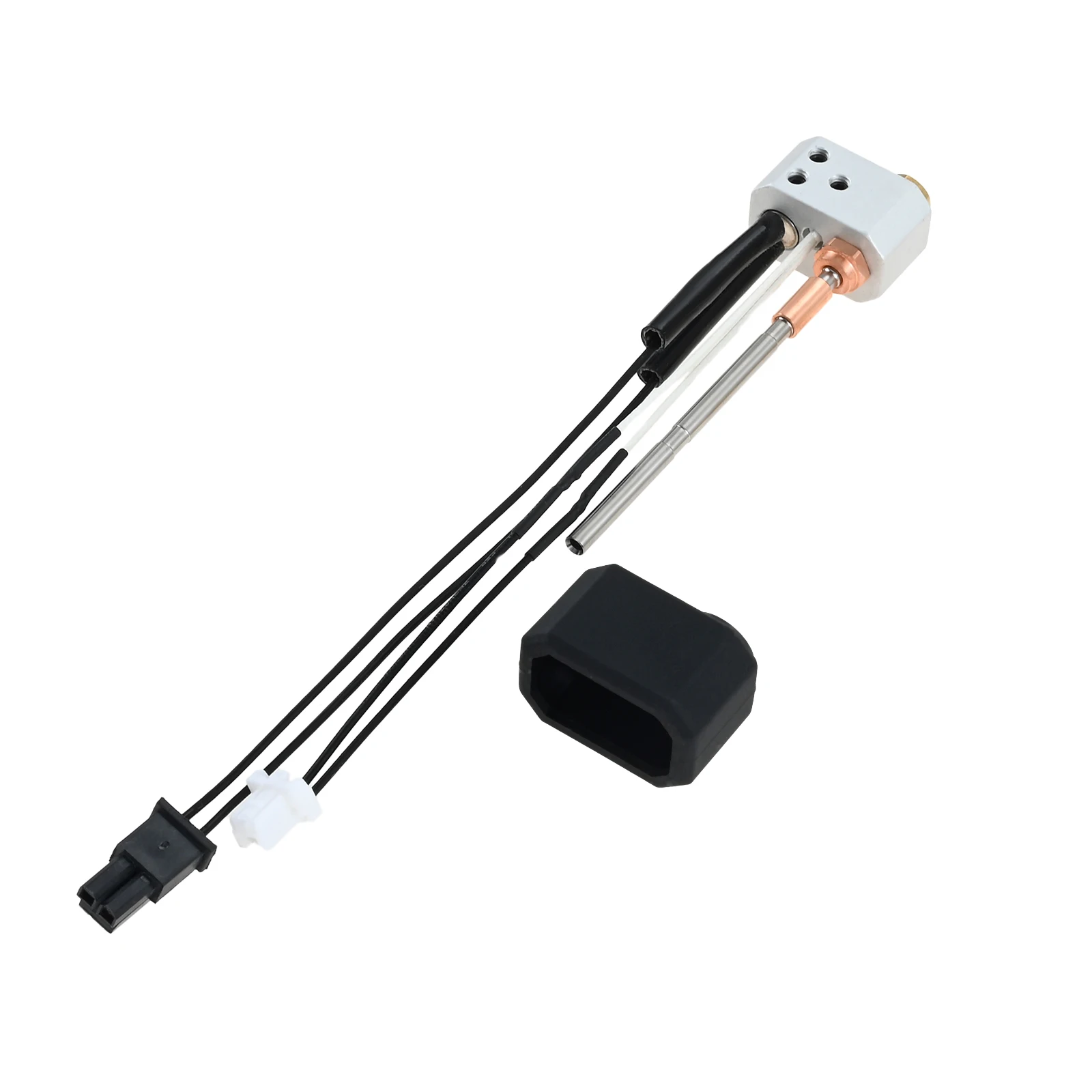 

Комплект хотэнда для 3D-принтера 24В 40Вт для Prusa I3 MK4 FDM/XL, нагревательный блок печатающей головки, сопло из закаленной стали 0,4 мм, экструдер, хотэнд