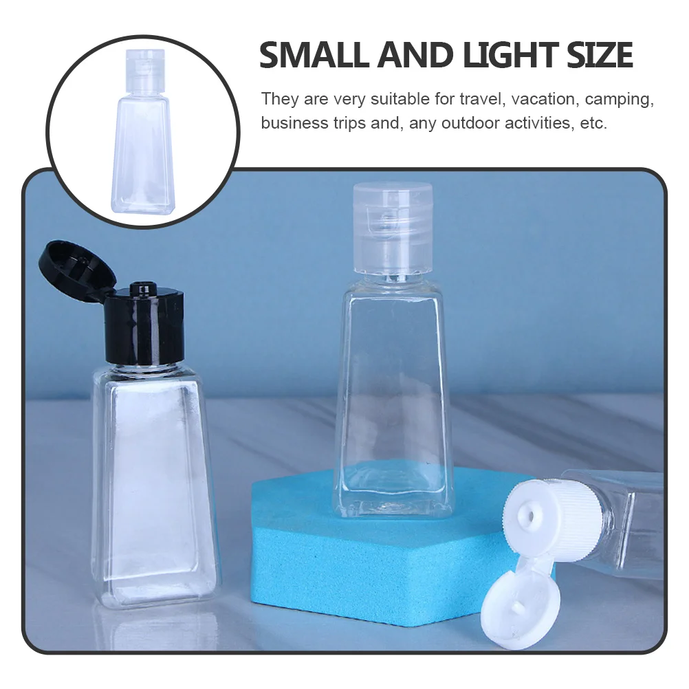 

40Pcs Travel Refillable Empty Bottles Durable Compact Cosmetics Containers Small Liquid Bottles for Outdoor Use