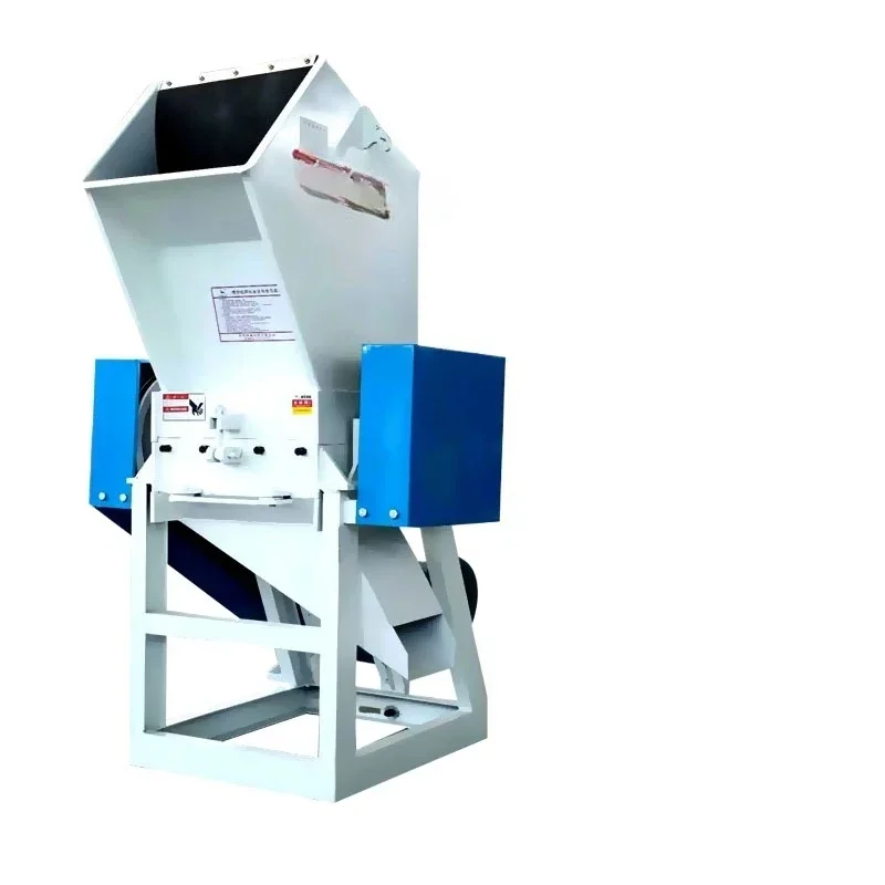 Broyeur plastique puissant grand broyeur industriel baril bleu