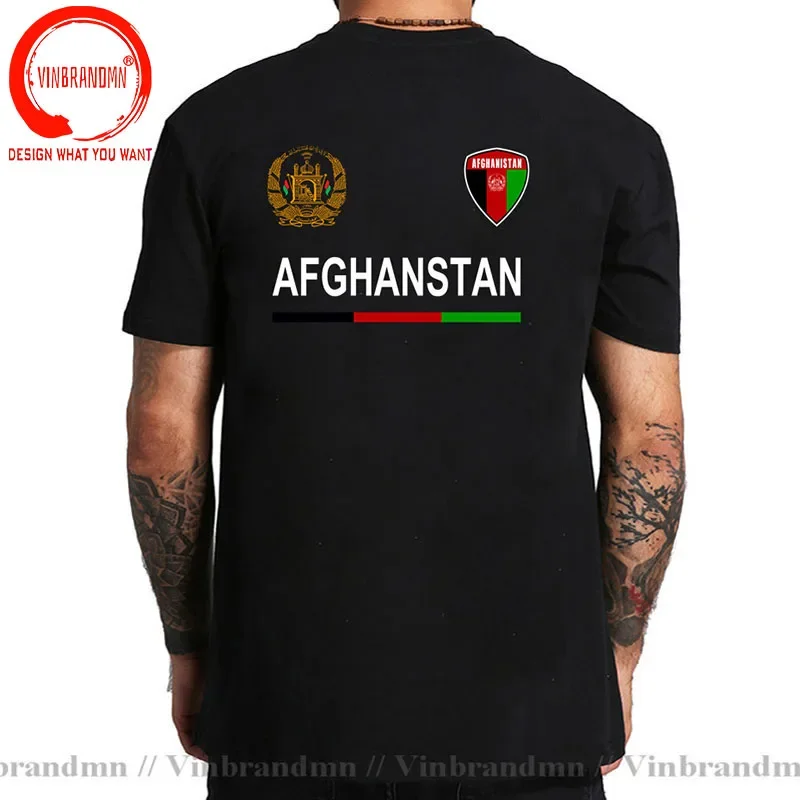 Afghanistan Sport_Soccer Jersey Tee Afghan Flag Footballer T-Shirt Country Team T Shirt Men Trend Fashion Tee Shirt AFG Clothing