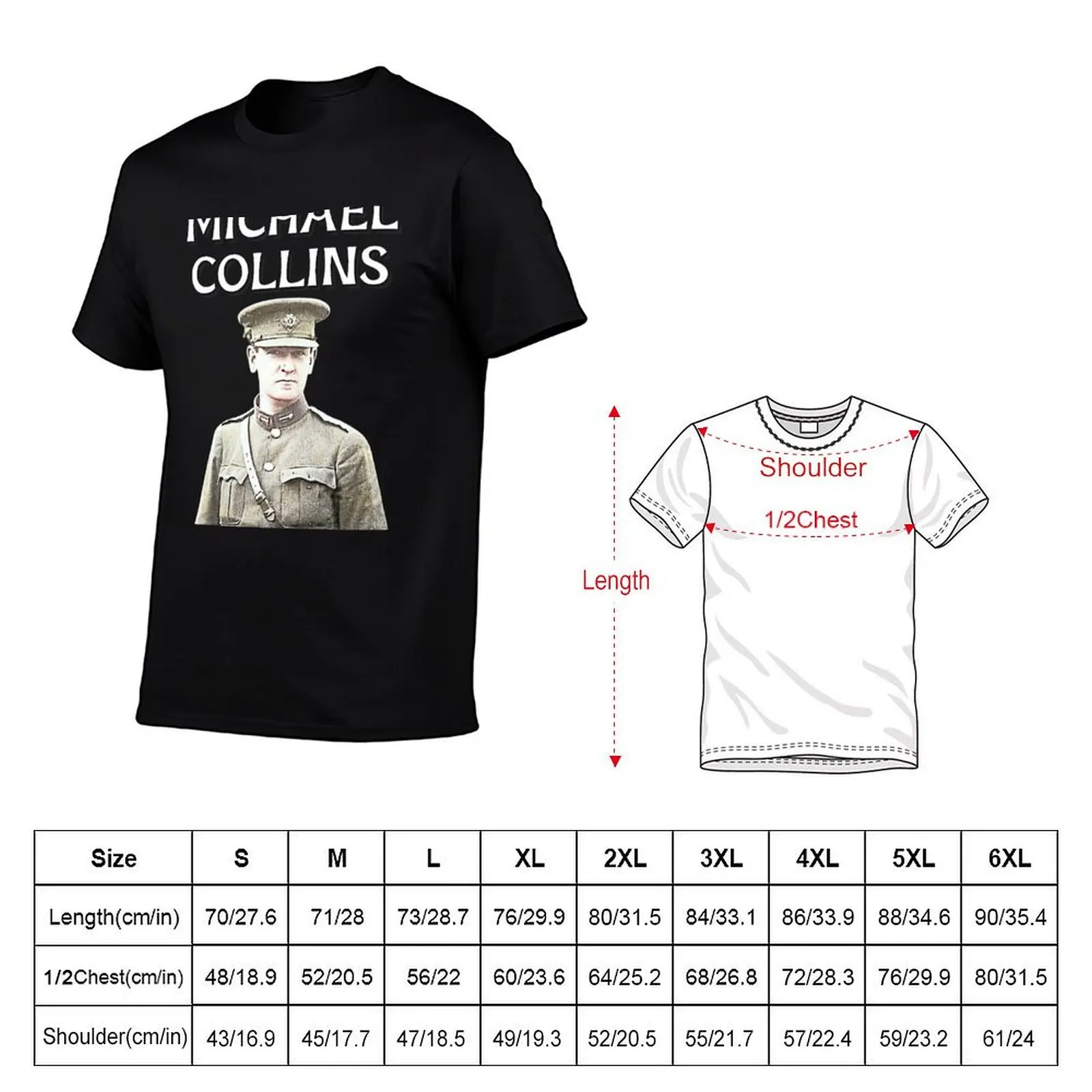 Michael Collins T-Shirt plain hippie clothes summer clothes vintage graphic tee mens shirts graphic tee