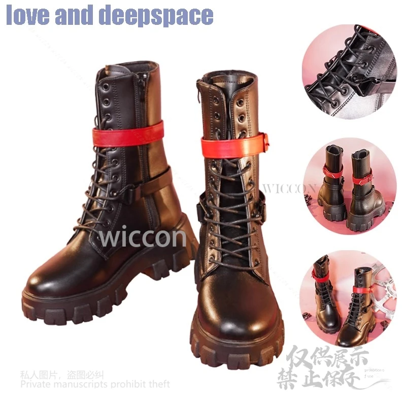 

Animr Game Genshin Impact Heroine Battle Set Брюки Обувь Аксессуары Высокое качество Ботинки из искусственной кожи Женские ботинки ручной работы на Хэллоуин