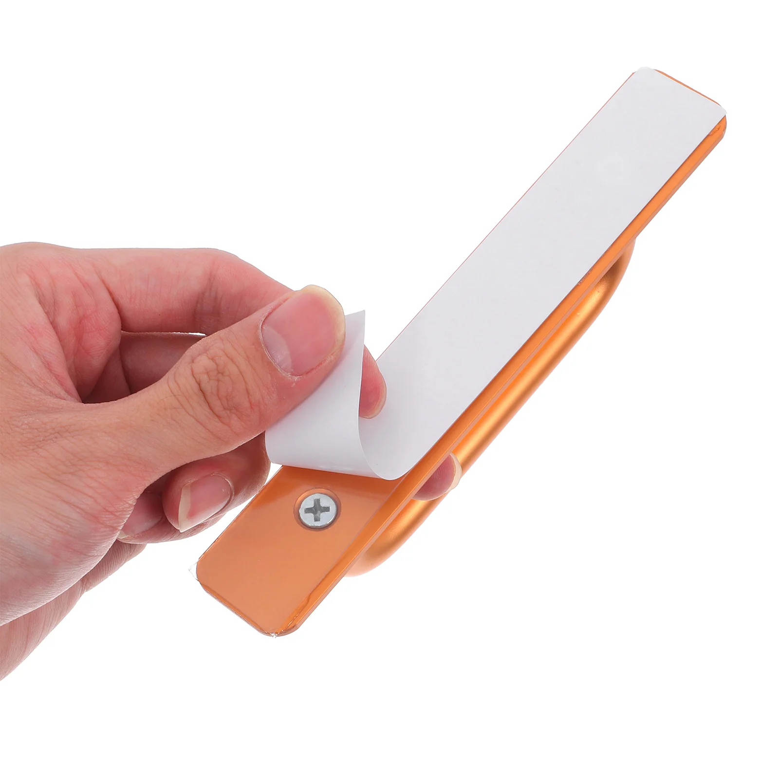 4 قطعة مقابض الأبواب سبائك الألومنيوم لا الحفر لاصق عصا على تسحب لانزلاق شرفة النوافذ خزانة الأبواب تصميم عصري دائم