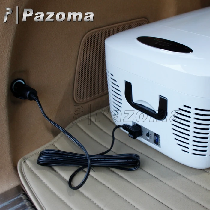 12L Portable Freezer Car Fridge 12V 24V Cooler Car Refrigerator Compressor Mini Refrigerator