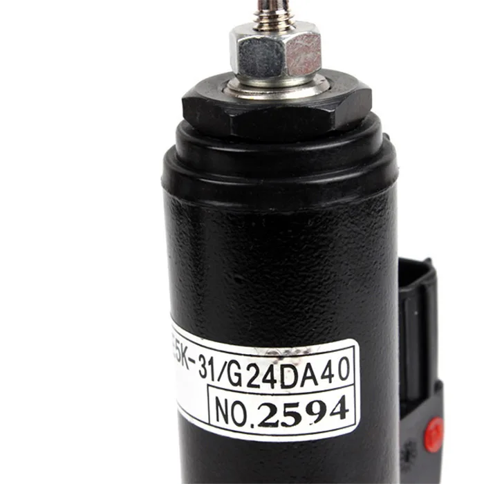 Detalhe 3 de Válvula solenoide Excavator accessories: Shensteel SK200230-6E pilot safety lock solenoid valve KWE5K-31/G24DA40 Outras válvulas