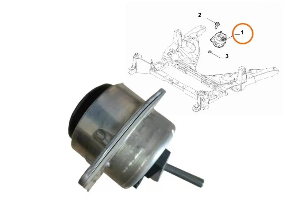 Auto Parts Engine Motor Mount Motorträger Motor bracket For Alfa Romeo Giulia 2017-2023 50551515 50551512