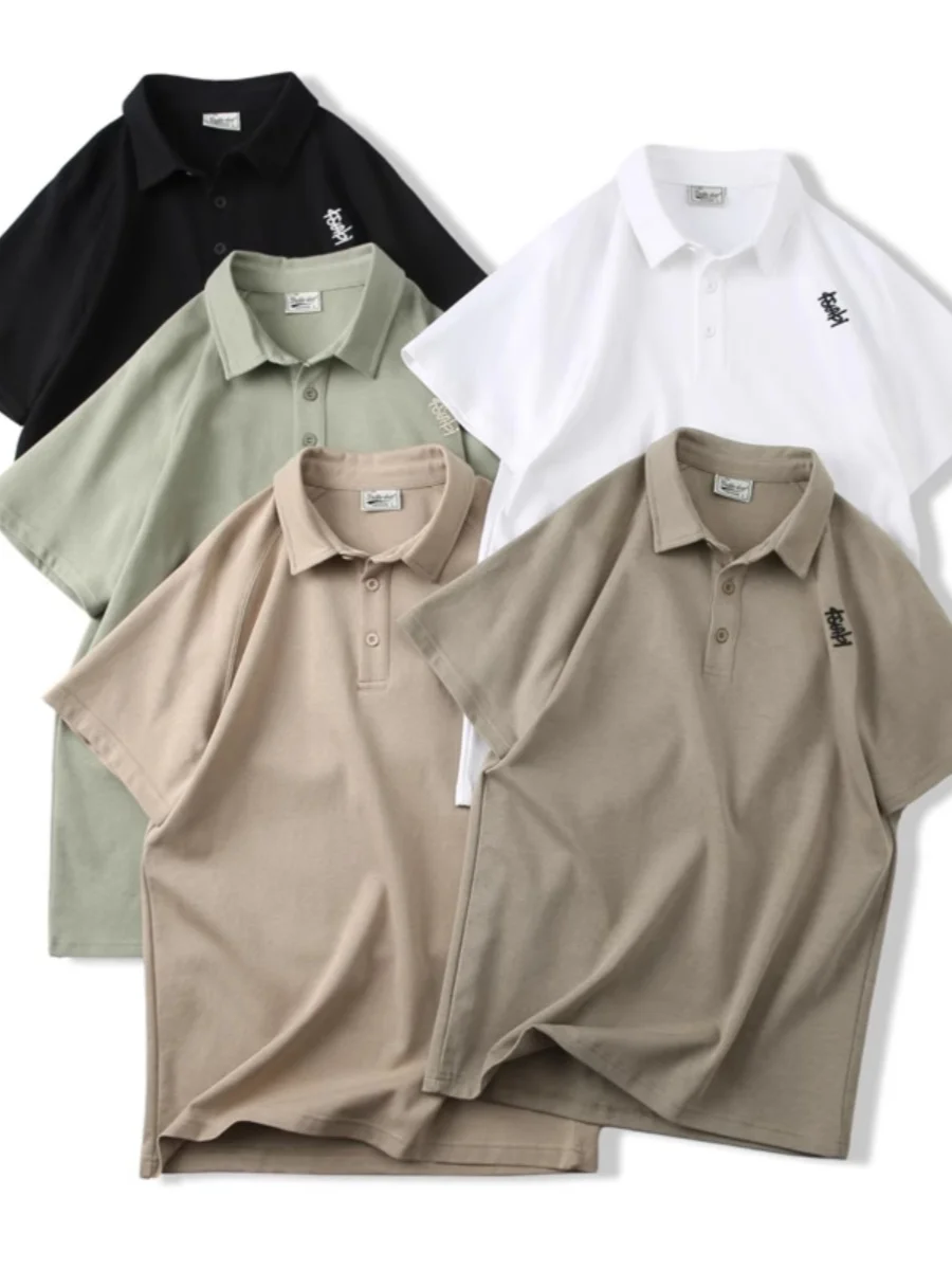 

American Khaki Sle! High Densi Twill Cotton Summer Men's Breathable Comfortable ort Sve irt
