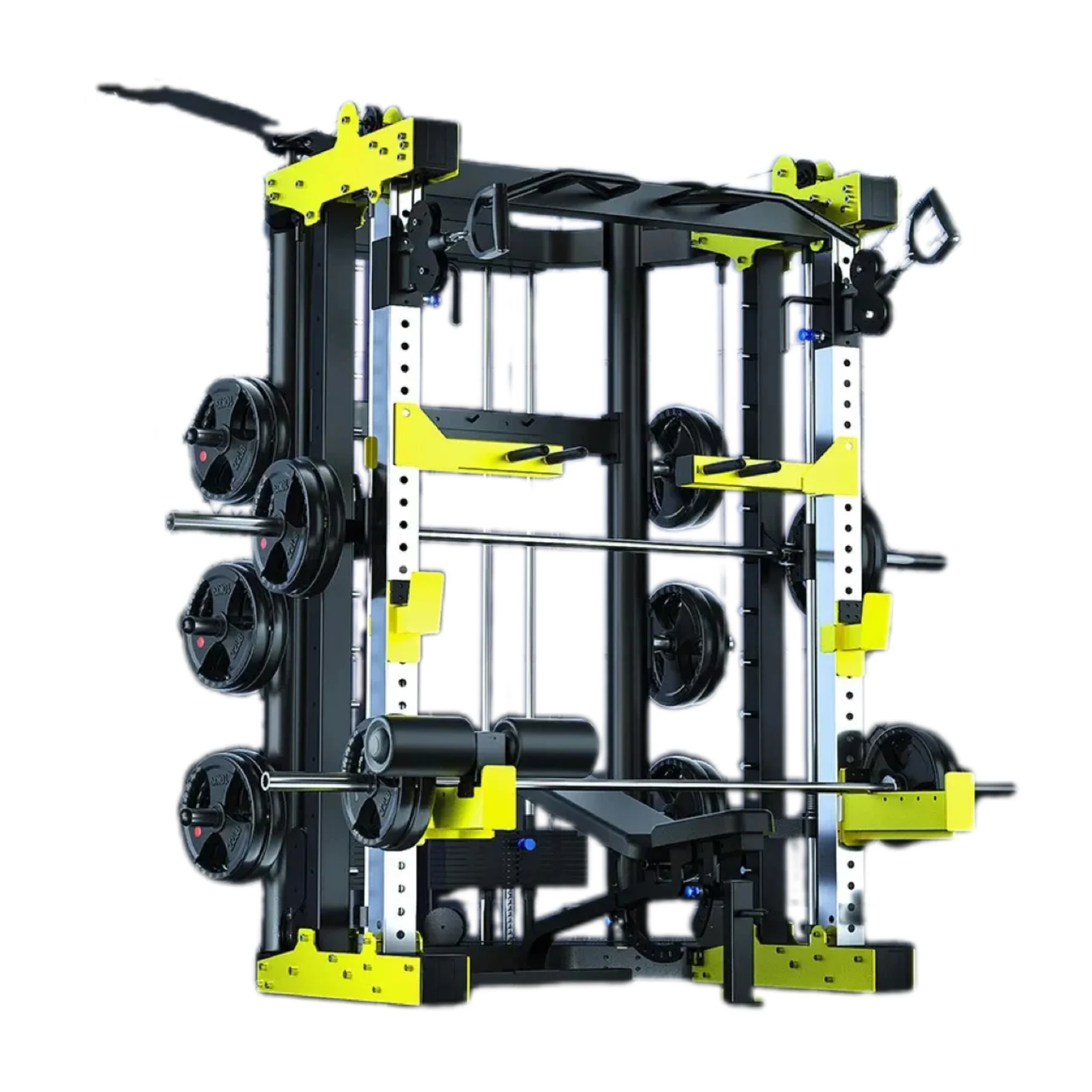 

2024 Fitness Exercise All in One Functional Trainer Best Universal Functional Trainer Commercial Gym Equipment Smith Machine