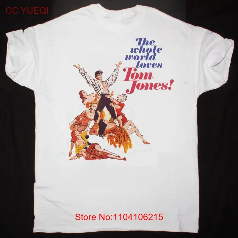 Футболка Tom Jones, хлопковая классическая футболка унисекс, все размеры S-5XL BT008 Футболка Tom Jones, хлопковая классическая футболка унисекс, все размеры S-5XL BT008