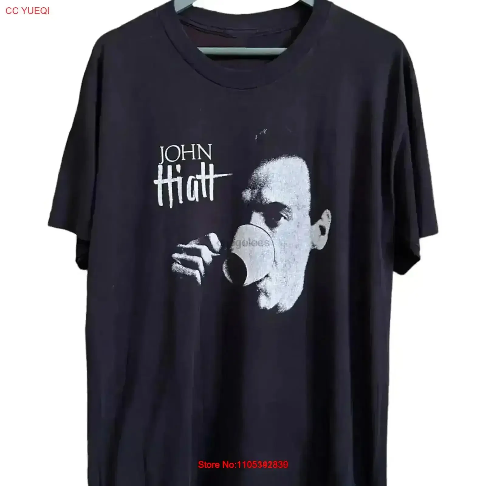 Camiseta rara de John Hiatt Bring The Family Album Tour para fanáticos, tallas S a 5XL, TMB253, vintage, lavada, ligeramente gráfica, elegante y suave