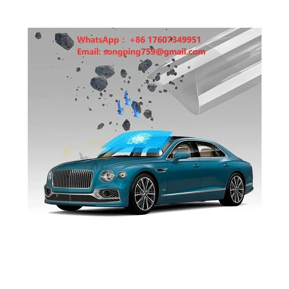6.5mil TPU Explosion Proof Anti Scratch Thick 1.52m X 15m Car Full Body Film with UV Protection and High Definition Security
