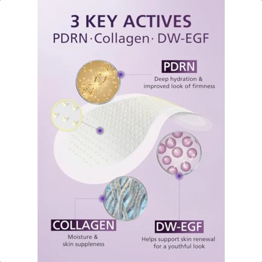 Easyderm PDRN بثرة التصحيح تحت العين ابتسامة خط الرعاية 4 بقع KBeauty العناية بالبشرة مع الكولاجين EGF العناية بالبشرة الكورية #4