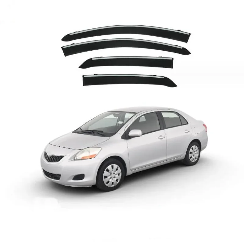 

Car Window Visor Side Window Deflector Weather Shield Car Accessories For Yaris 2005 2006 2007 2008 2009 2010 2011 2012 -2019