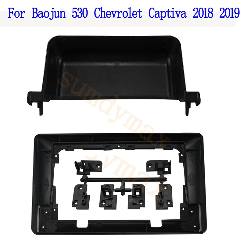 

9inch 2 Din Car Radio Fascia For Baojun 530 Chevrolet Captiva 2018 2019 car Radio Fascia Frame Adapter CD Panel Dash Trim Bezel