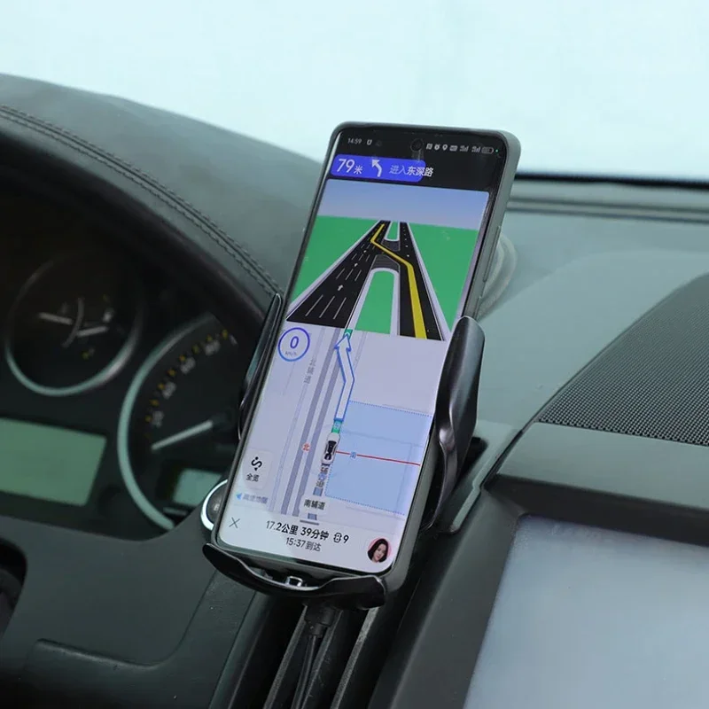 

For Land Rover Freelander 2 2007-2015 Car Central Control Mobile Phone Holder GPS Navigation Bracket Interior Car Accessories