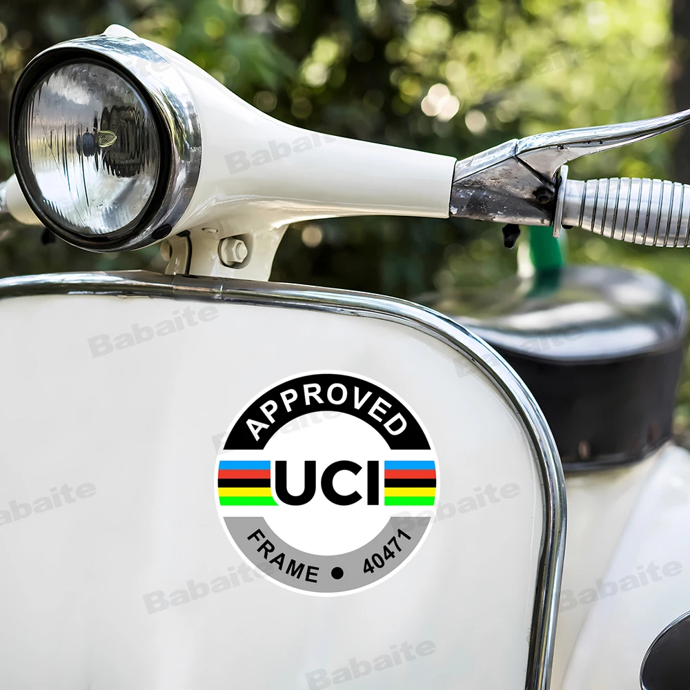 U-UCI Stickers Waterproof Scratch Resistant Bike Fork Vinyl Film Decal Bicycle Tuning Accessories