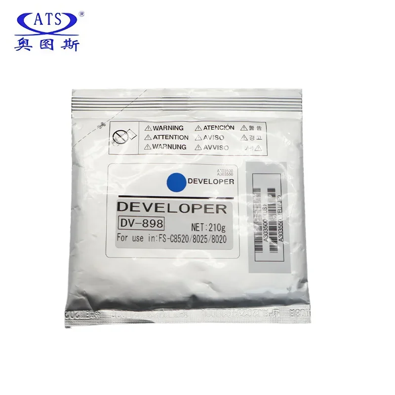 1PC DV898 DV-898 Developer Powder For Kyocera FS-8520 8025 8020 8525 8520 FS-8025 FS-8020 FS-8525 TA205 255 2550ci 2551ci