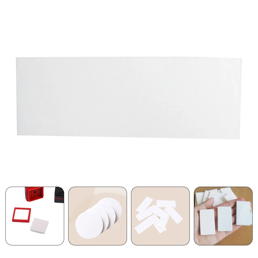 

2 Sheets Stamp Blotting Pad Stamps Portable Refill Seal Making Supply Mat Mats Pads for Seals