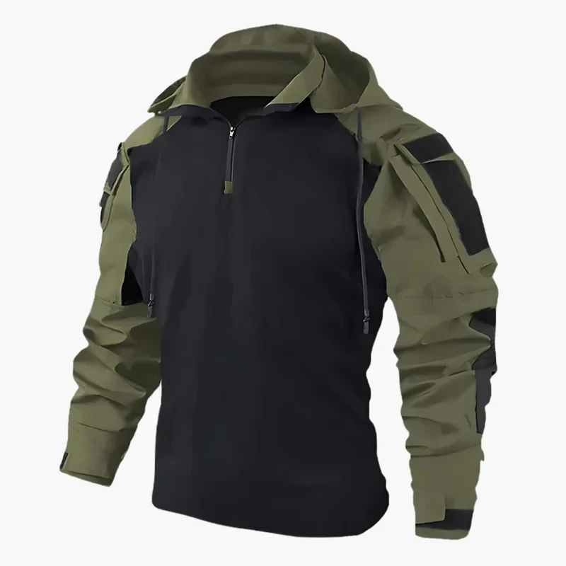 Chaqueta táctica para hombre, impermeable, a prueba de viento, transpirable, Softshell para caza al aire libre