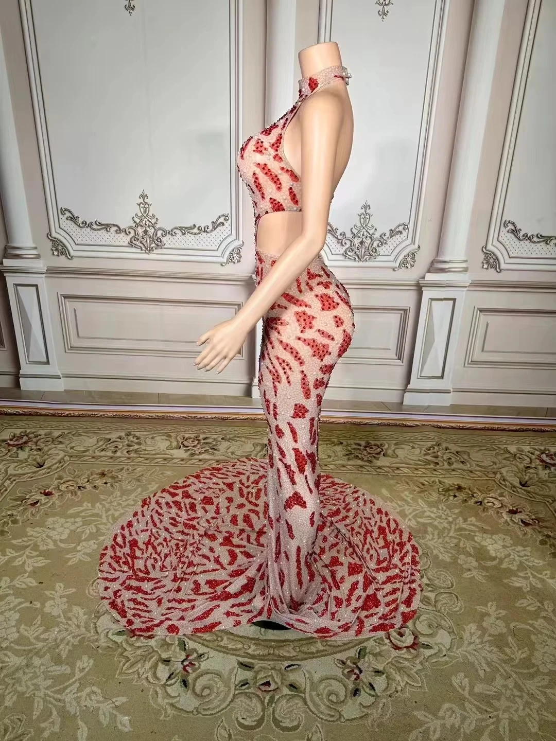 Roupas femininas vestido de festa vestido de baile floral maxi vestido feminino para aniversário vestidos sem mangas casamento mulher