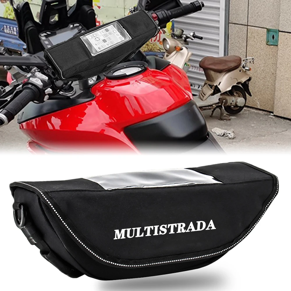 

Applicable to Ducati Multistrada 1200 950 1260 V4 V4S Hypermotor 950 Monster 797 821 motorcycle accessories handlebar bag