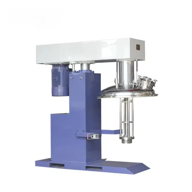 Series Vertical Vacuum Homogenizer And High Shear Emulsifier Mixer