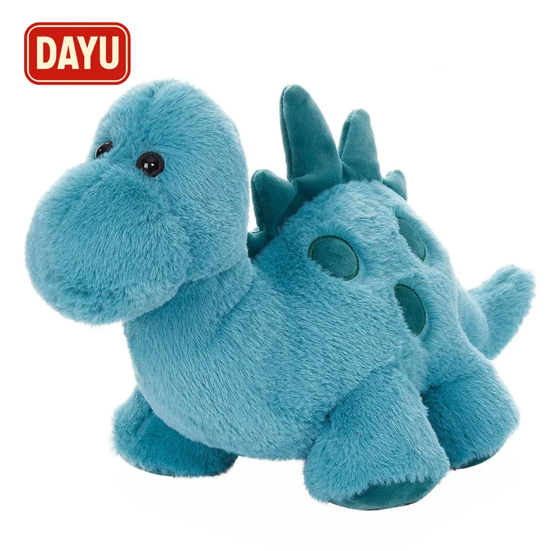 Stegosaurus Dinosaur Plushie with Back Plate Design Stuffed Animal Doll Cute Bedroom Decor Gift for Children All Ages