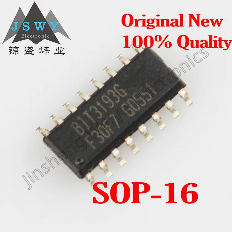 

(20/50 pcs) BIT3193G BIT3193 SOP-16 Chip for Driving LCD Monitors New and Original Ships Fast!