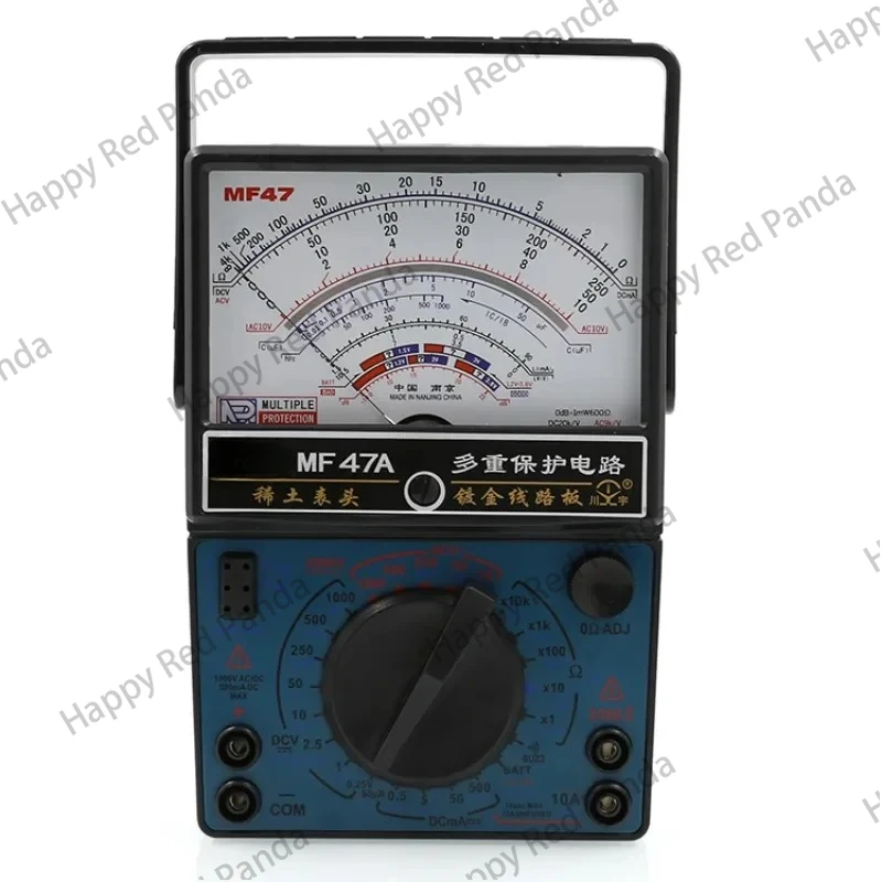 MF47 Mechanical High Precision Anti Burn and Bee Protection Meter Zero Fire Judgment Pointer Multimeter