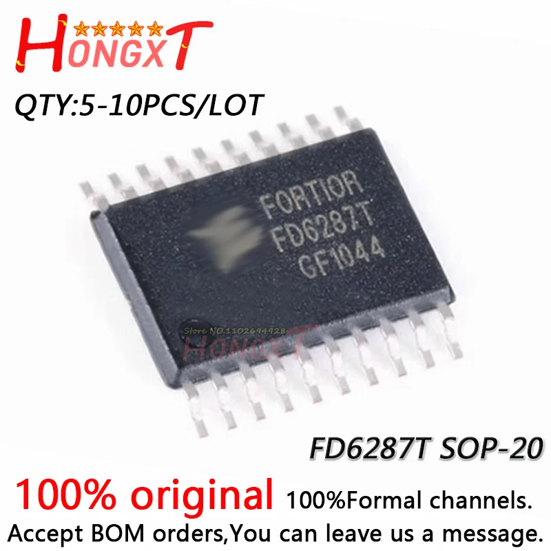 5-10PCS 100% NEW FD6287T SOP-20.Chipset