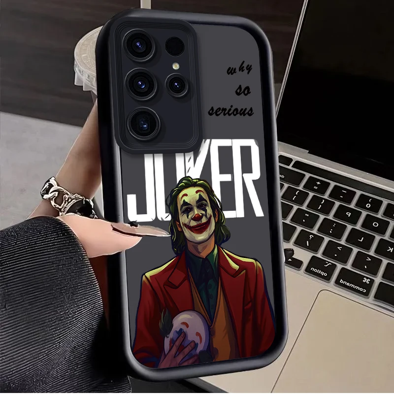 J-Joker Case for Samsung Galaxy S24 S23 S22 S21 Ultra Plus S20 FE A55 A54 A53 A52 A52S A51 A50 A50S A35 A34 Soft Silicone Cover