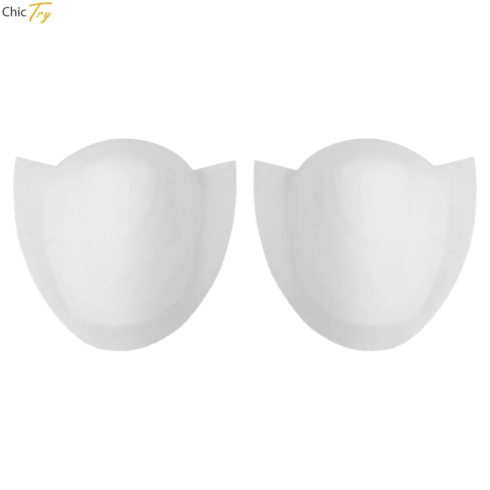 

1Pair Foam Sponge Shoulder Pads Sewing Set-in Women Men Jacket Blazer T-Shirt Clothing Garment Accessories Shoulder Pads