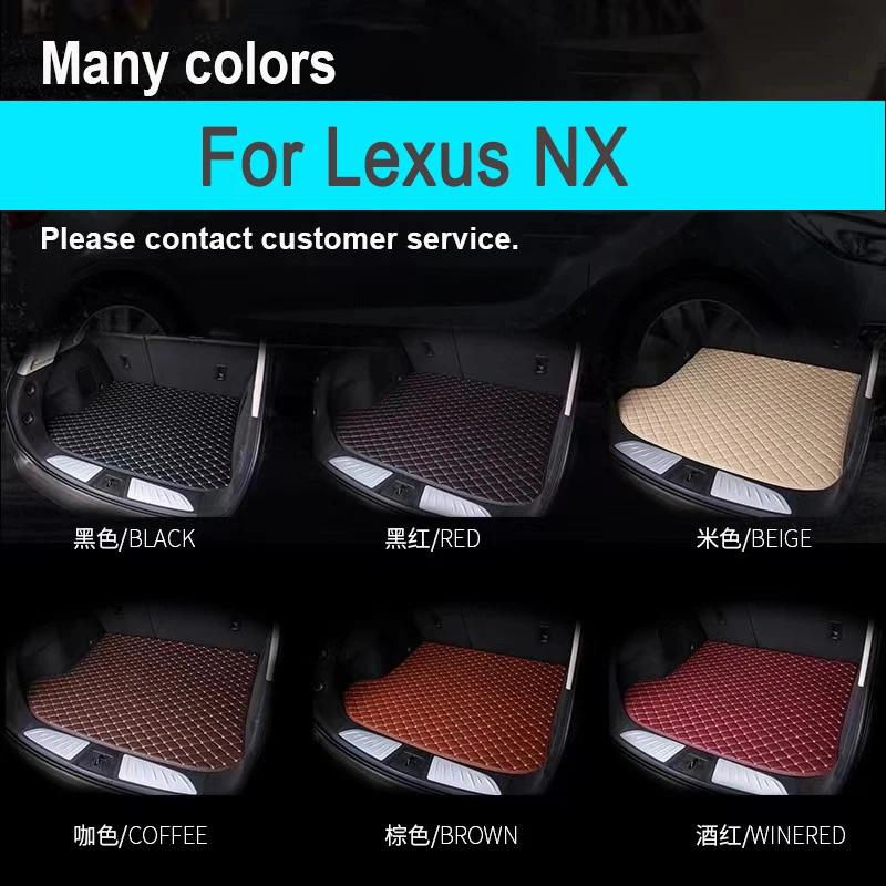 

"Good Quality! Full Set Car Trunk Mats For Lexus NX 450h 2022 Carpets Cargo Rear Boot Rugs