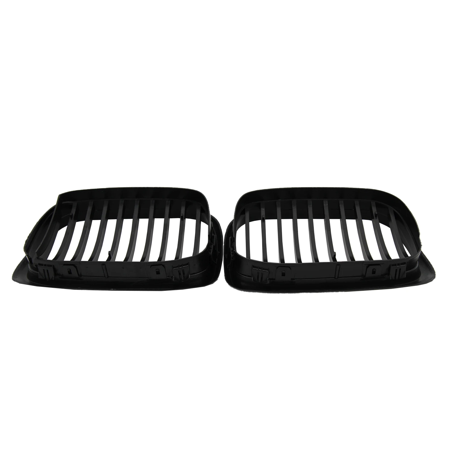 For BMW 5 Series E39 2002 2003 2004 Black Front Kidney Grille Car One Slat Grille Accessories ABS 51137005837 51137005838