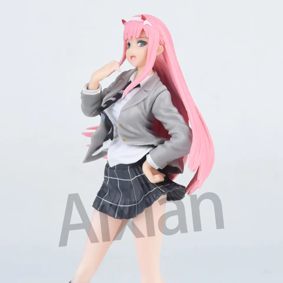 20CM DARLING in the FRANXX Figurka anime Zero Two 02 PVC Figurka kolekcjonerska Model Zabawki Prezent dla dziecka