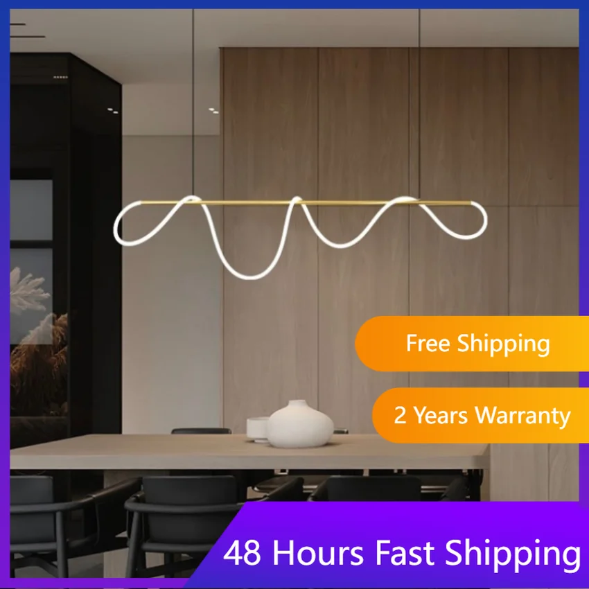 

Led Pendant Lights for Island Kitchen Study Room Office Hanging Lamp Modern Ceiling Chandeliers Decoration Home Indoor Decor