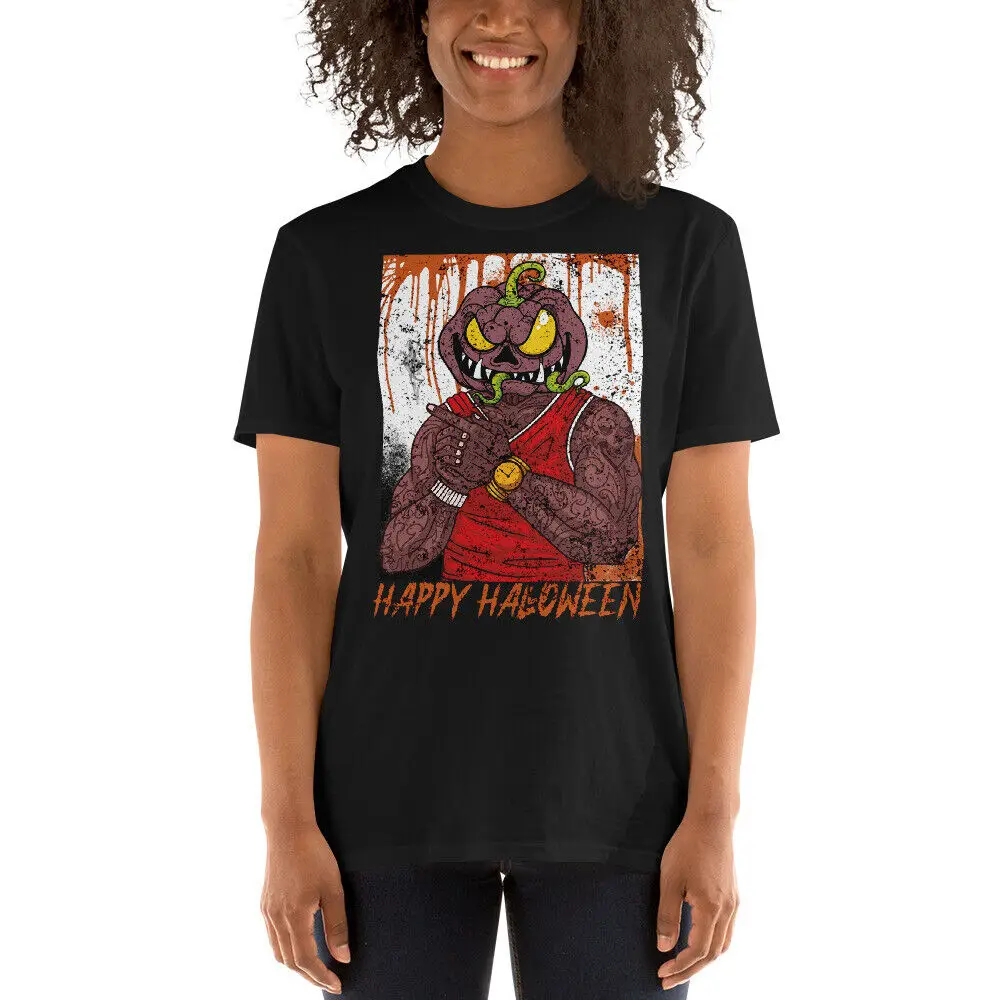 Black Afro American Scary Pumpkin Shirt,Halloween T-shirts Pumpkin Killers Shirt